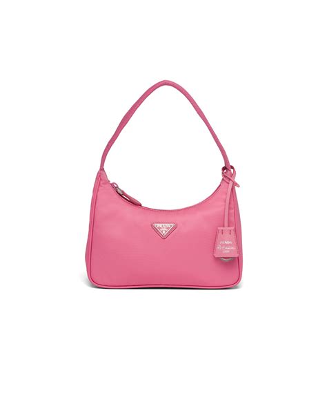 prada pink bag re edition|prada re edition price.